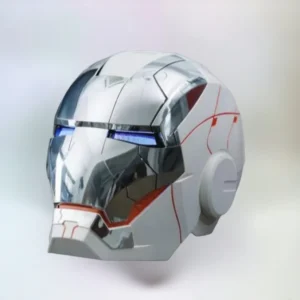 Wearable Iron Man MK5 Helmet (White Edition)